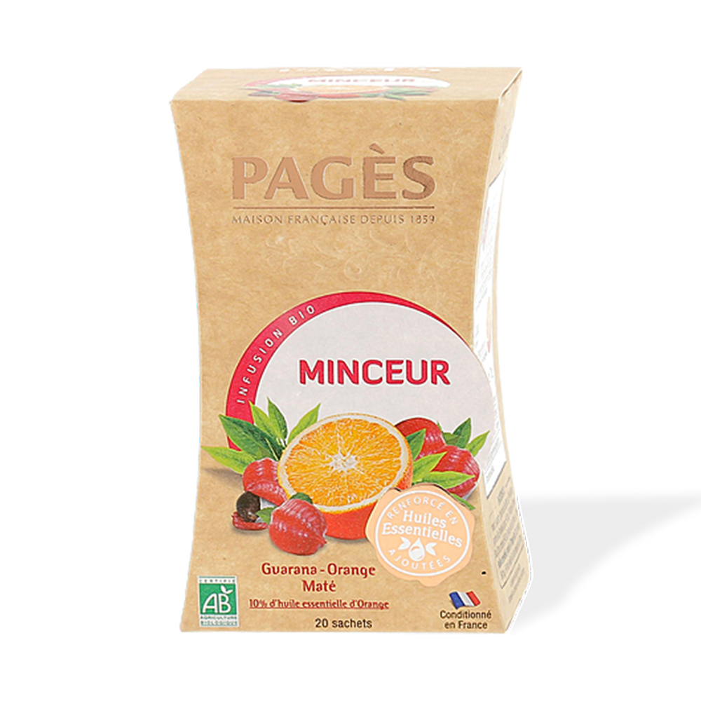 Pagès Infusión Minceur Bio 20 Bolsitas