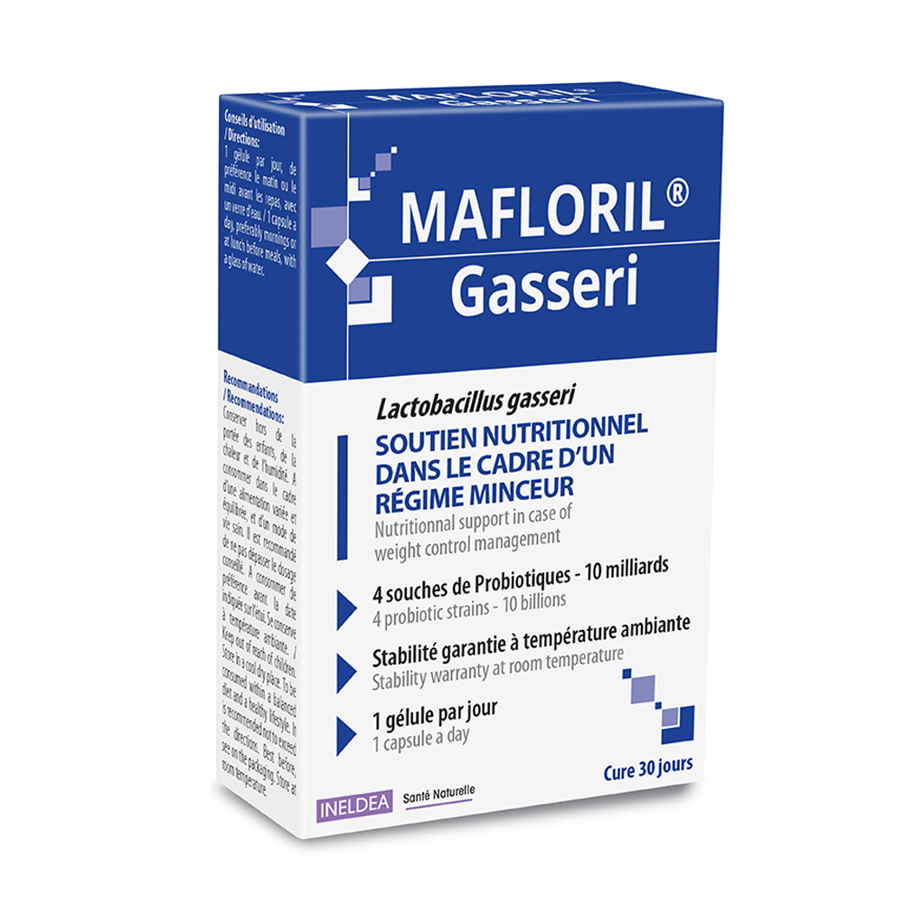 Ineldea Santé Naturelle Mafloril Gasseri 30 cápsulas