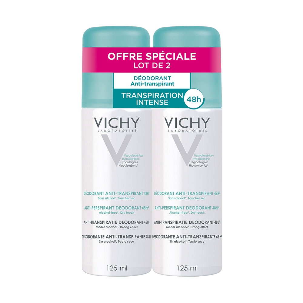 Vichy Desodorante antitranspirante spray 2x125ml