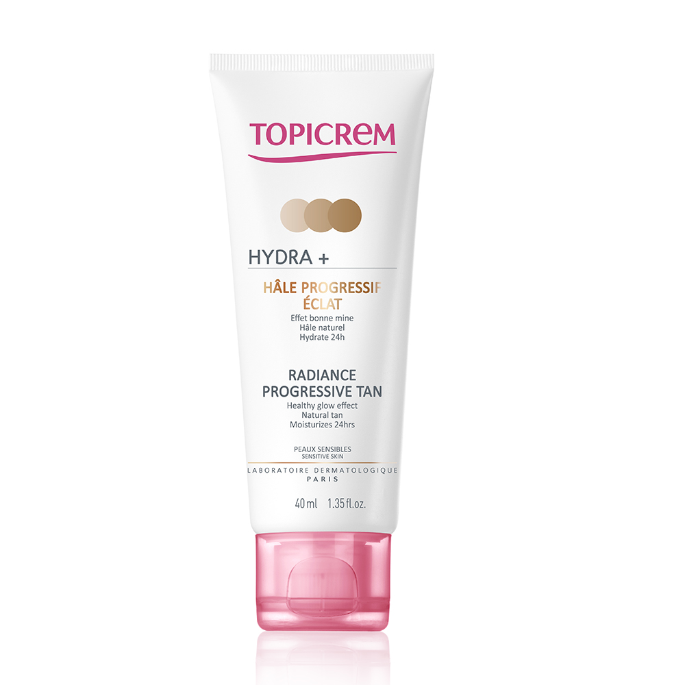 Topicrem Hydra+ Crema Facial Bronceado Progresivo Iluminadora Hydra+ 40ml