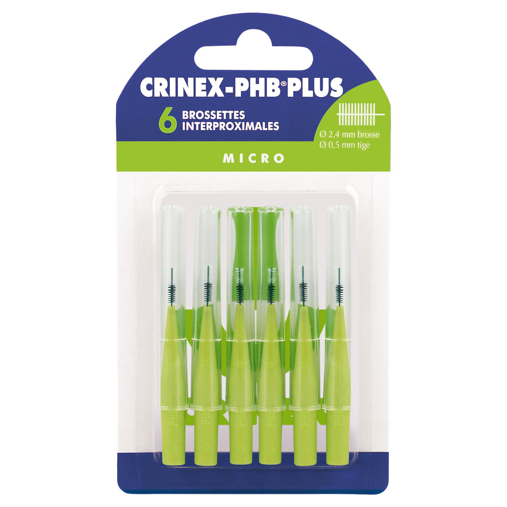 Crinex Cepillos interdentales Micro Phb Plus x6