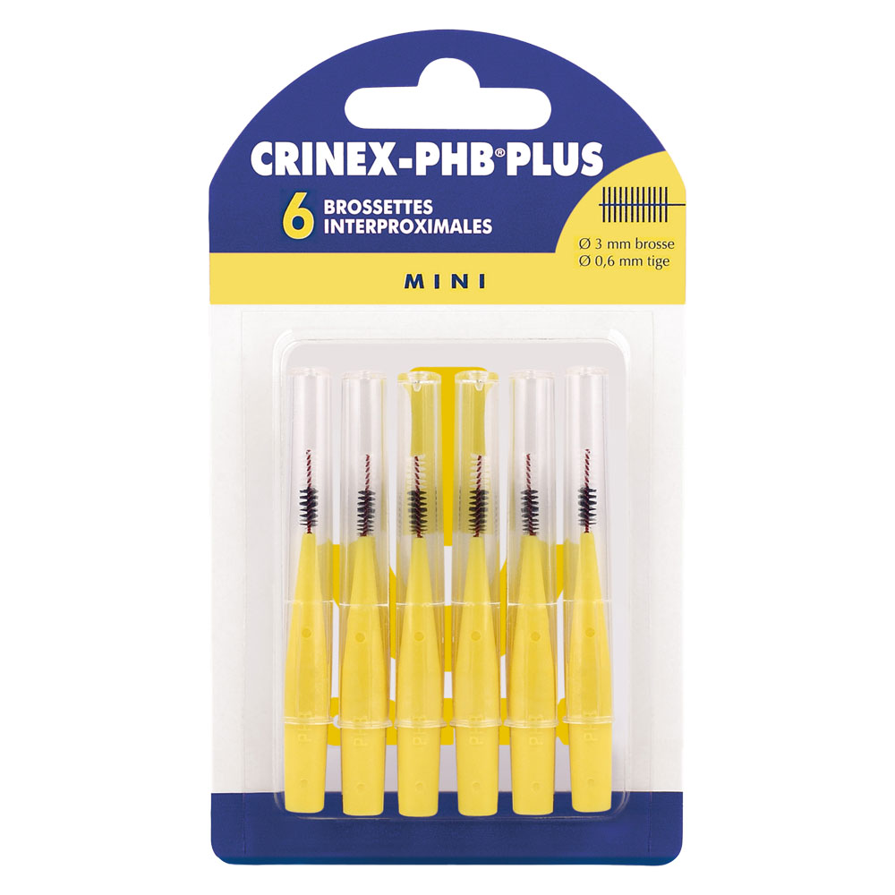 Crinex Cepillos interdentales Mini X6 Phb Plus