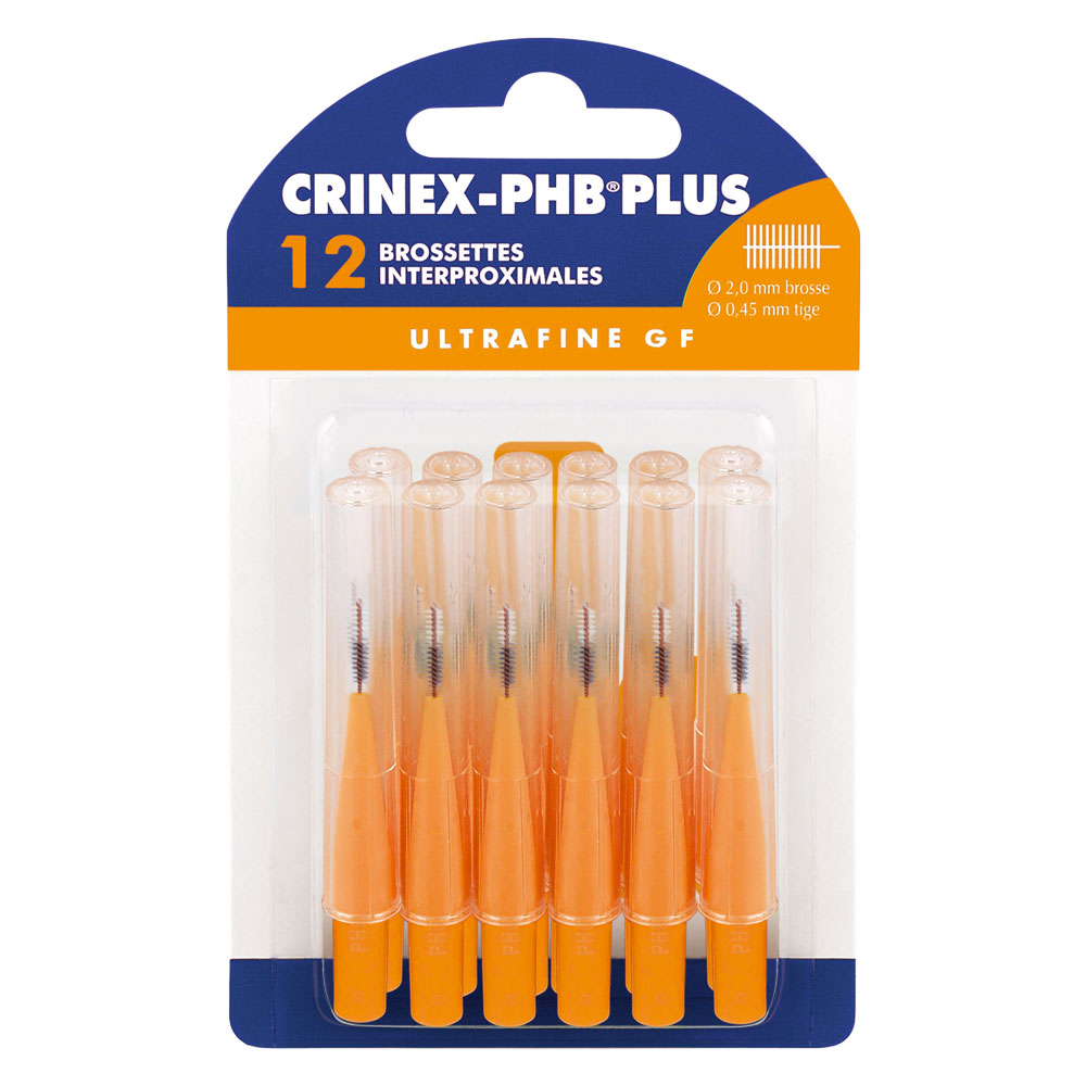 Crinex Cepillos Interdentales 2.0mm Ultrafino X12 Phb Plus Gf