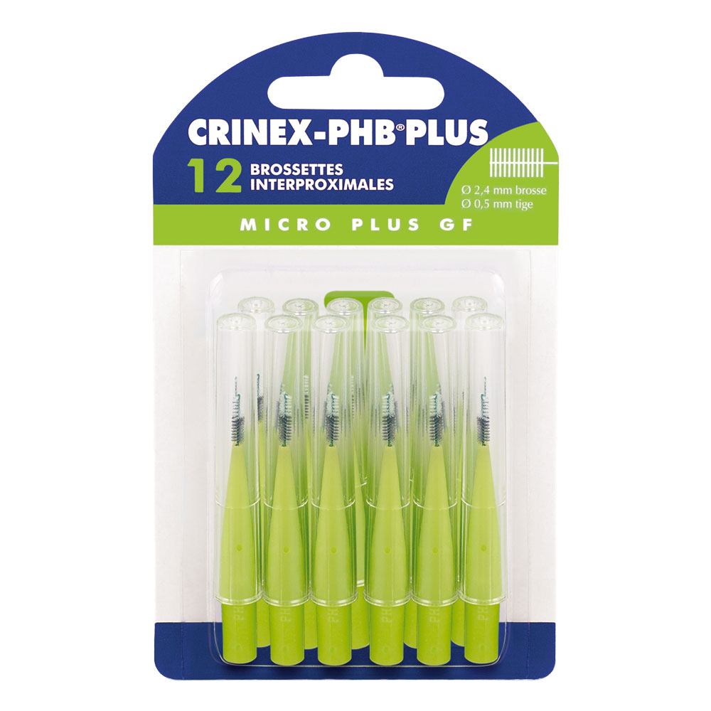 Crinex Cepillos interdentales Micro Gf Phb Plus de 2,4 mm x12