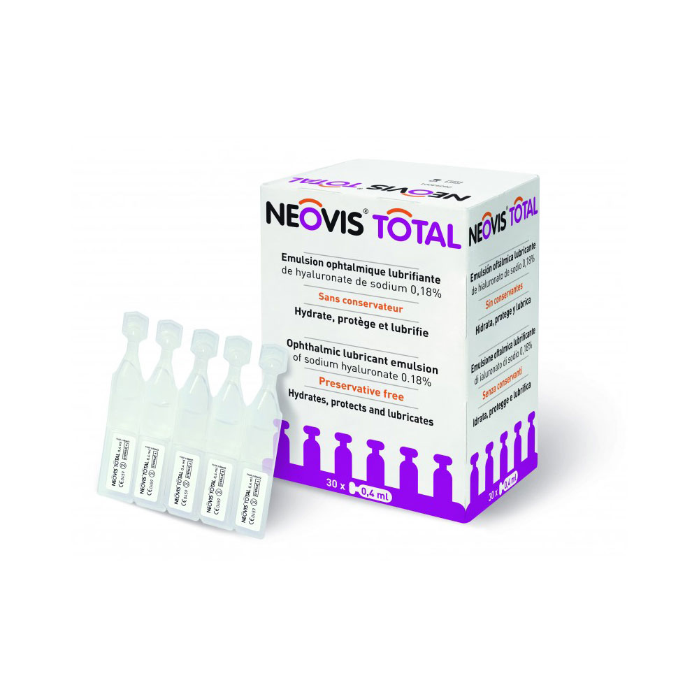 Neovis Emulsión oftálmica lubricante Neovis Total 30x0,4ml