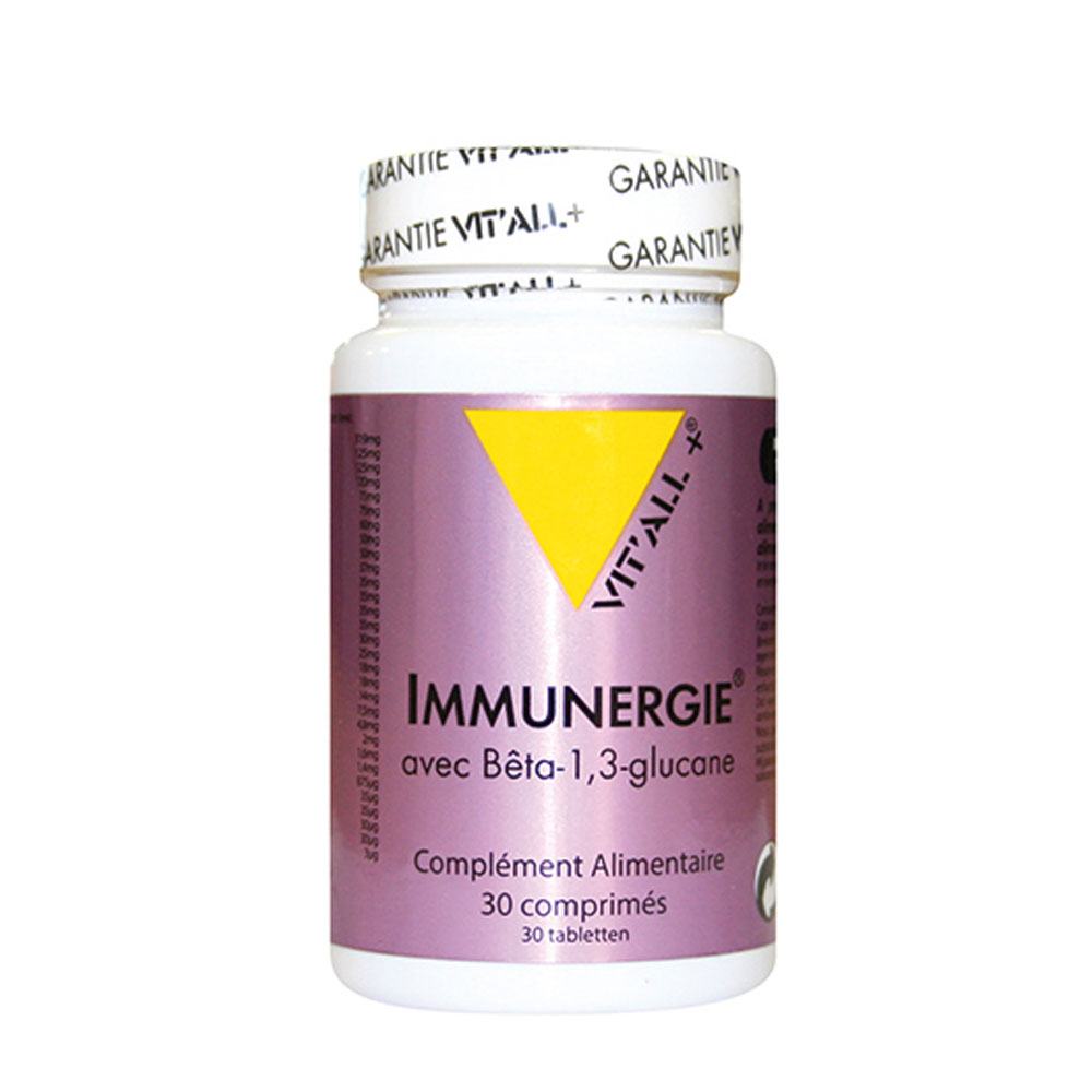 Vit'All+ Immunergie con beta-1,3-glucano 30 Comprimidos