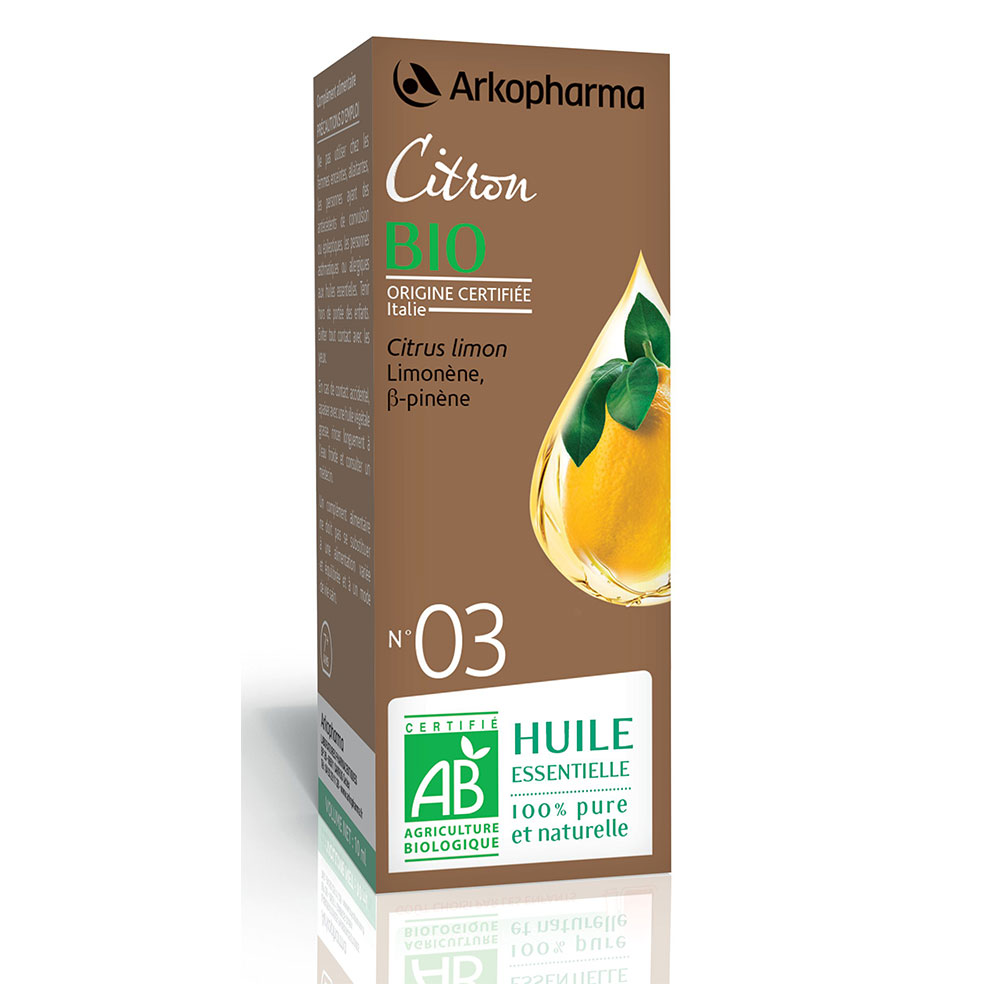 Arkopharma Arkoesencial Aceite esencial N°3 Limón bio (citrus Limon) 10 ml