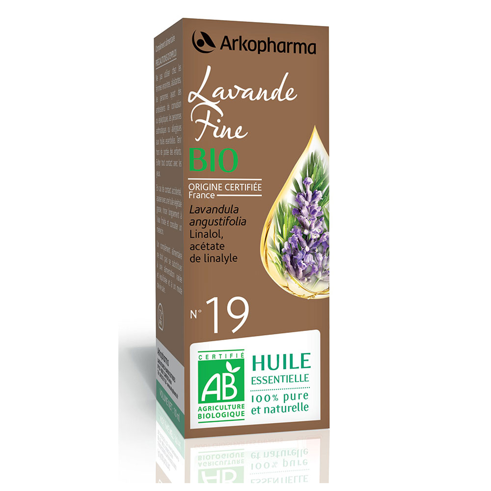 Arkopharma Olfae Aceite esencial N°19 lavanda fina bio (Lavandula Angustifolia) 10 ml