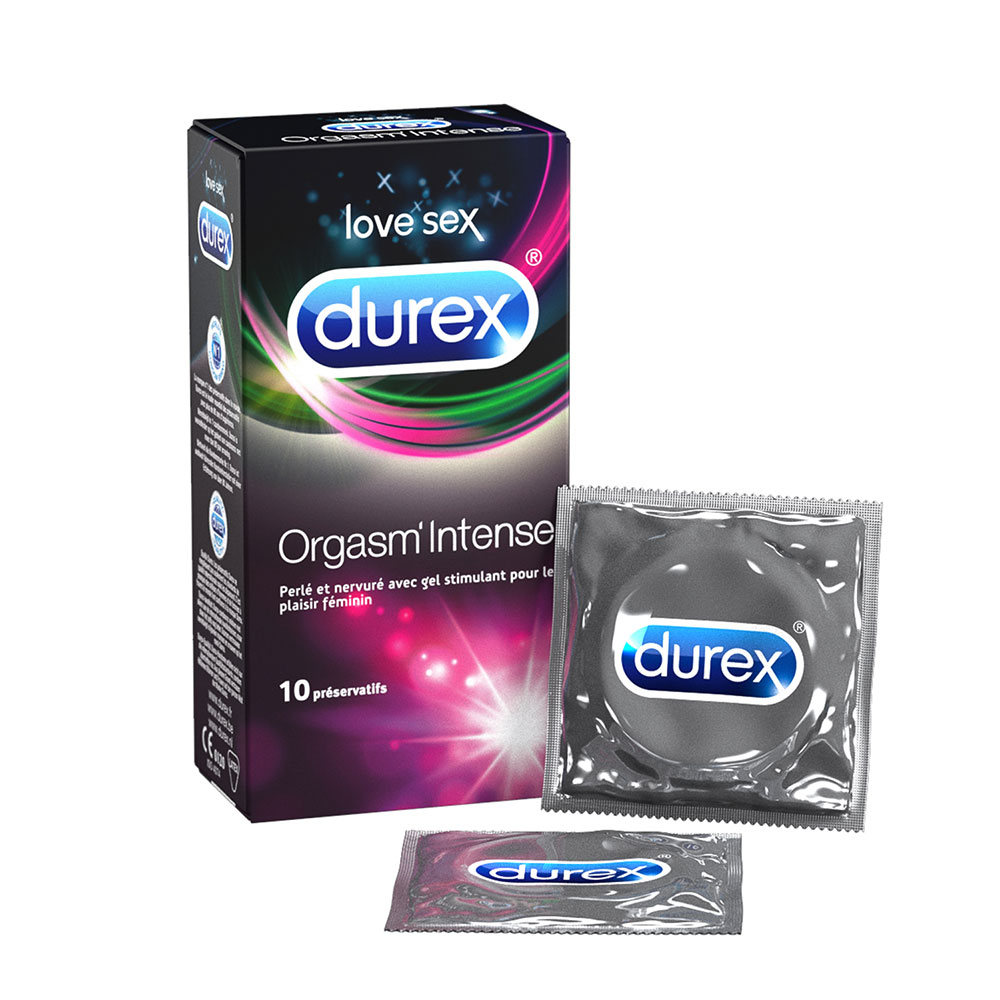Durex Orgasm'Intense Preservativos 10 unidades