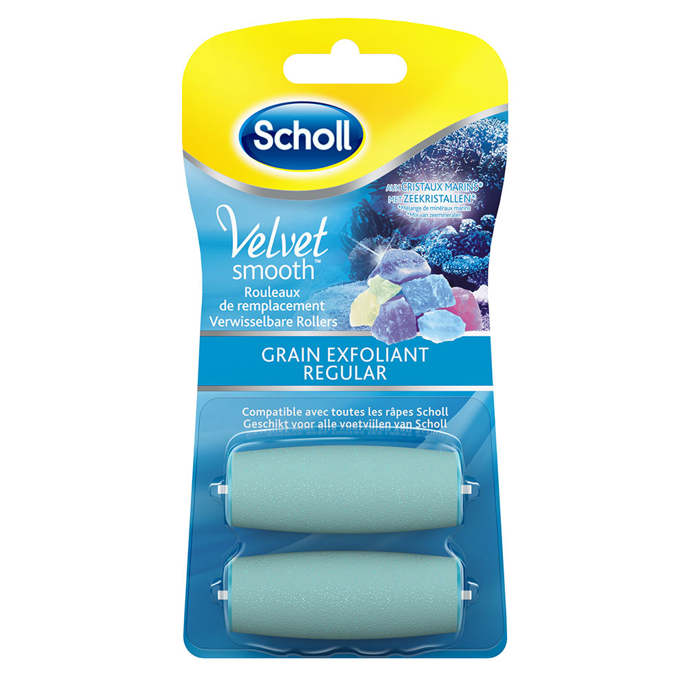Scholl Velvet Smooth Cabezal exfoliante de recambio x2