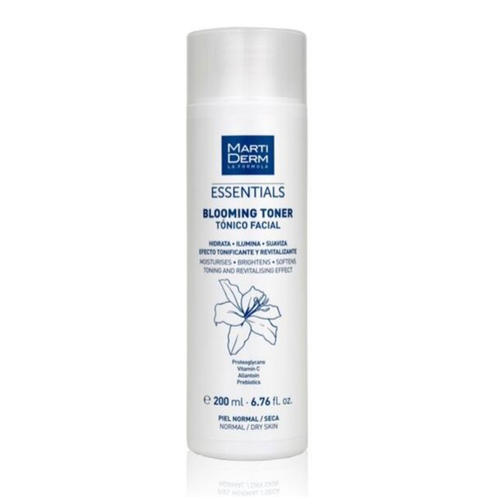 Martiderm Essentials Tonico Facial Blooming Toner Peaux normales à sèches 200ml
