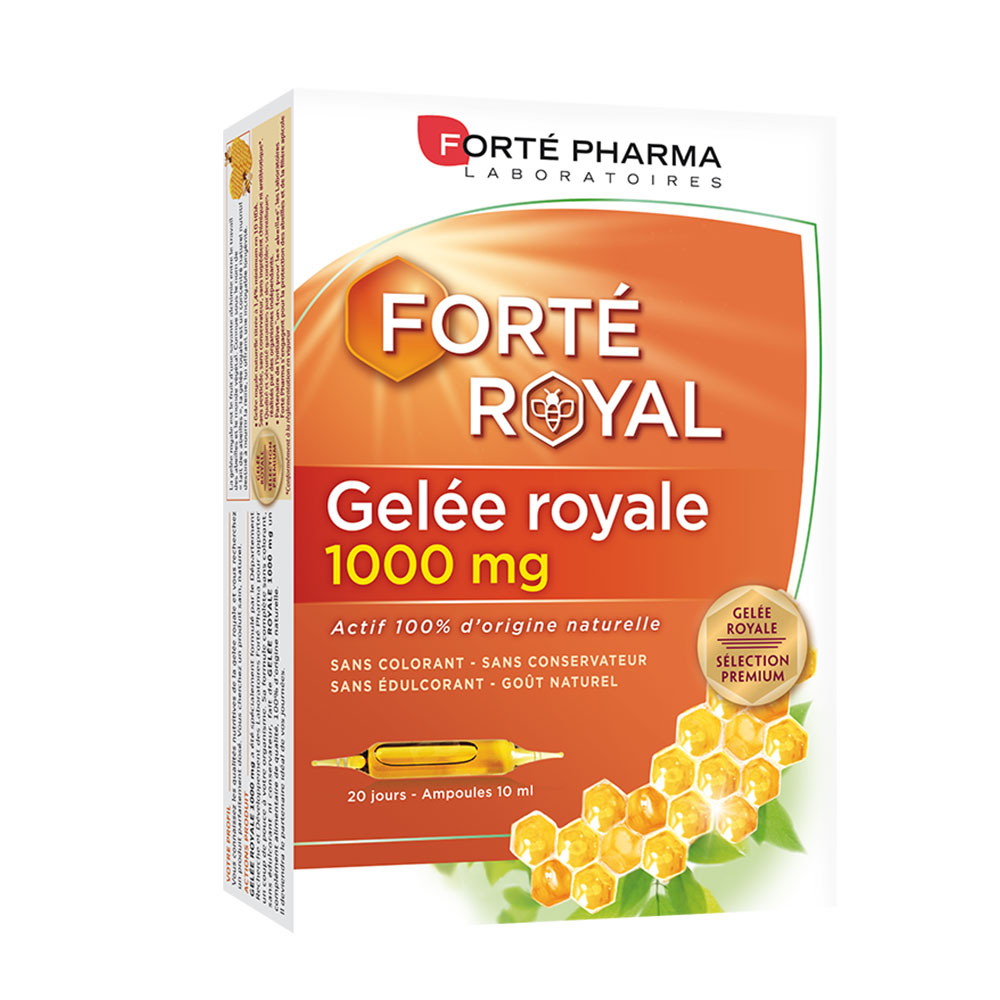 Forté Pharma Forté Real Jalea real 1000 mg 20 ampollas