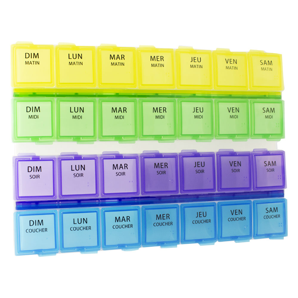 Estipharm Pastillero Semanal Gran Formato 216mmx157mm