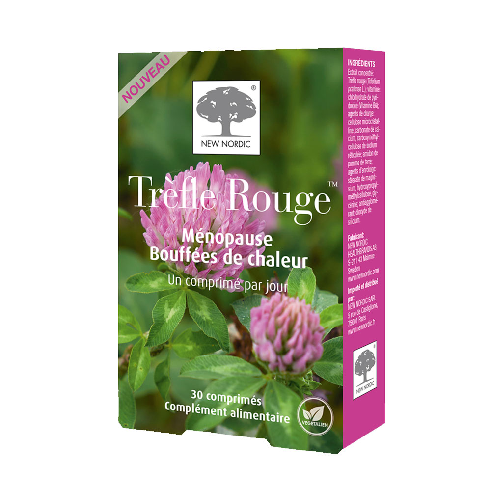 New Nordic Trébol Rojo 30 Comprimidos Menopausia