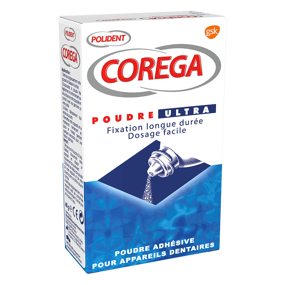 Polident Polvo para dentaduras Ultra 40g