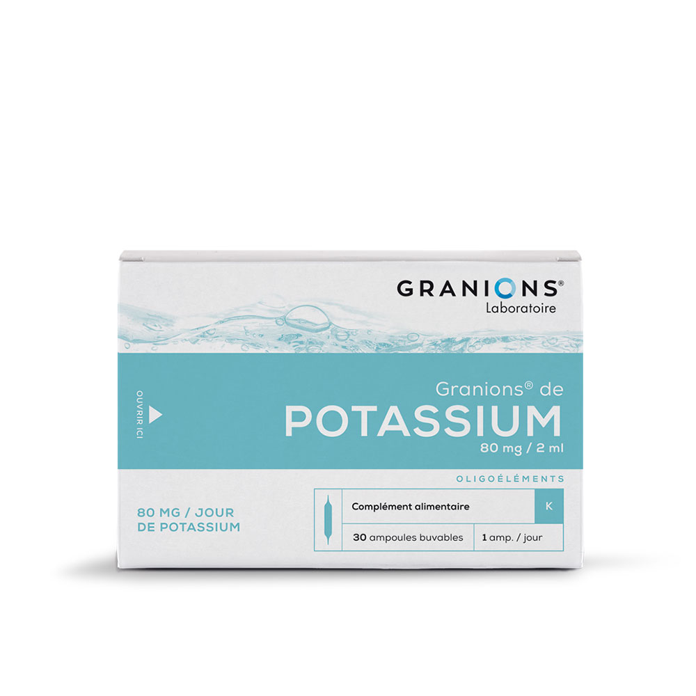Granions Potasio 30 Ampollas 60 ml