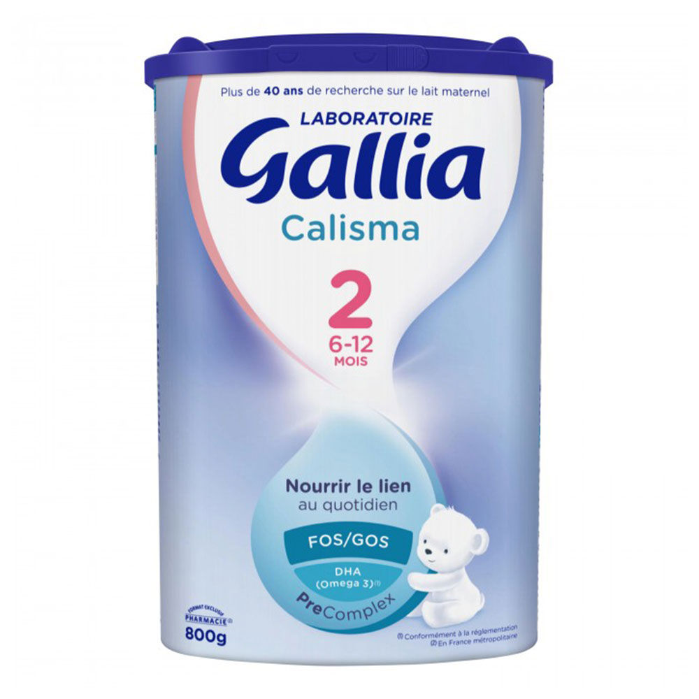 Gallia Calisma Leche en polvo 2 de 6 a 12 meses 800 g