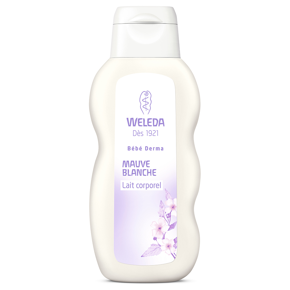 Weleda Derma Leche Corporal Malva Blanca Piel Muy Sensible Y Atopica Bebe 200ml