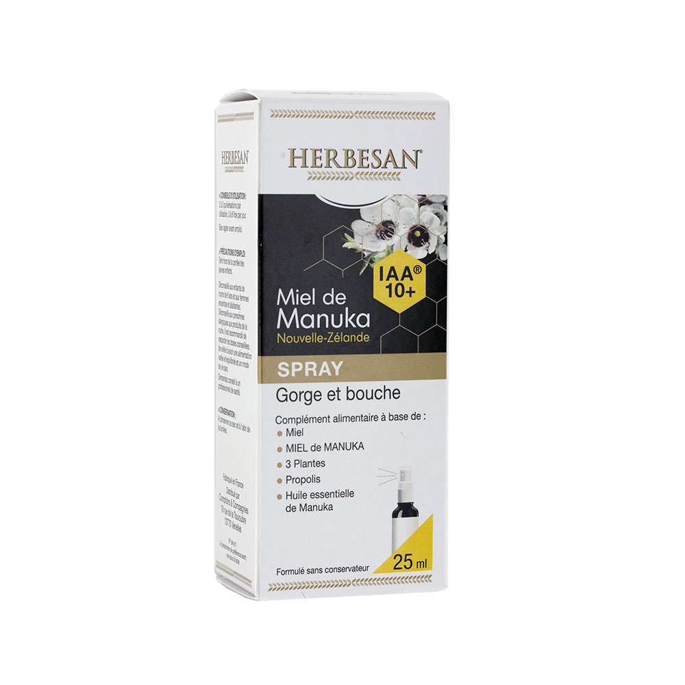 Herbesan Miel de Manuka Spray para la garganta 25 ml