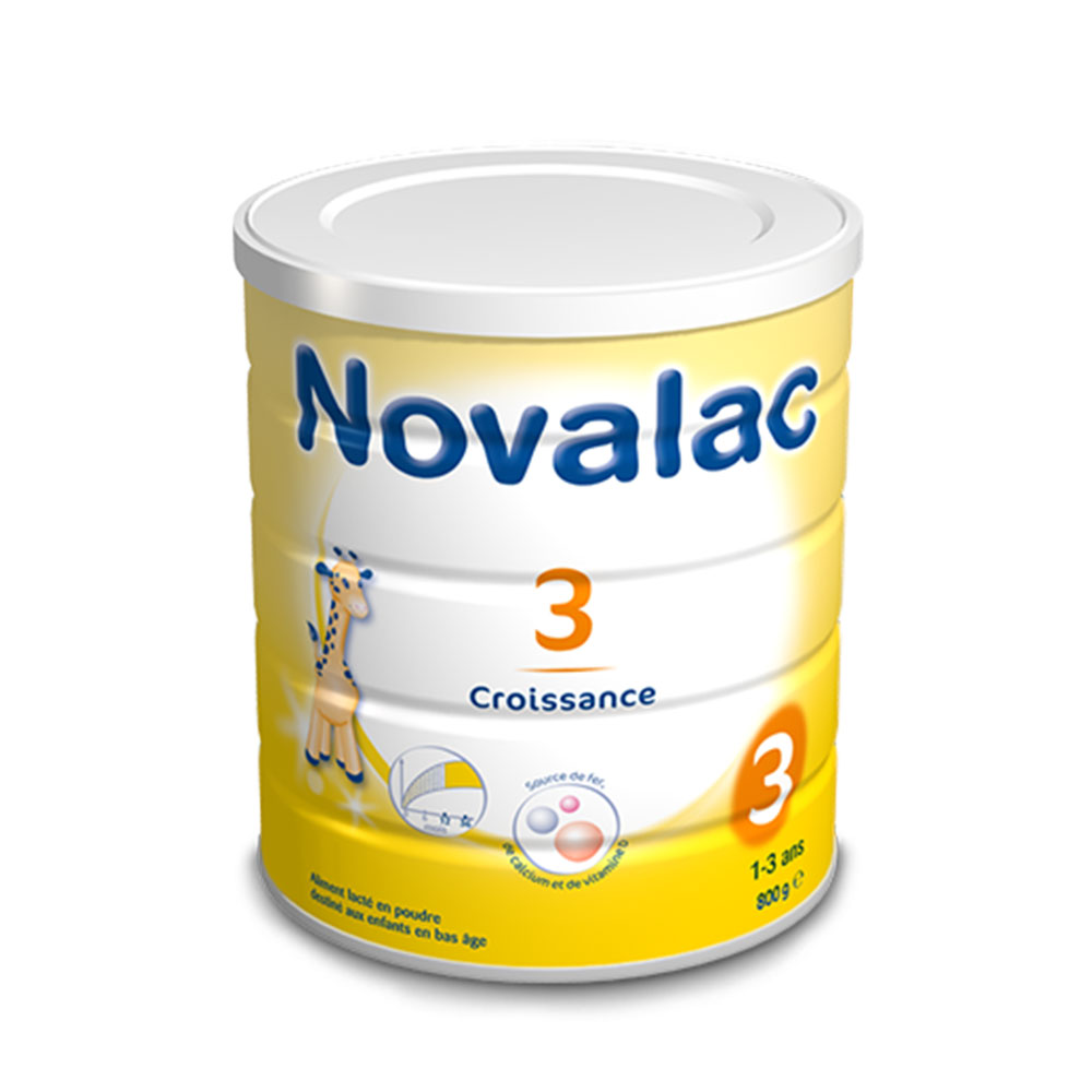 Novalac Leche en polvo de 1 a 3 años crecimiento 800g