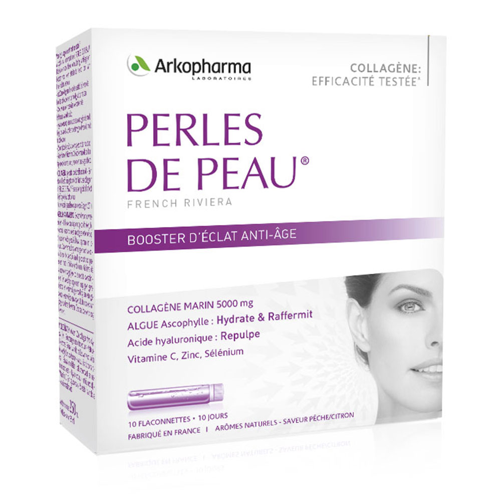 Arkopharma Perlas de Piel Ácido hialuronico 10 frascos