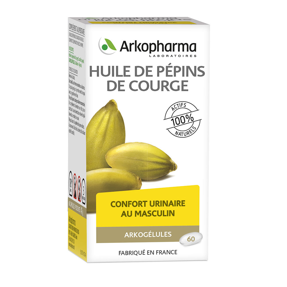 Arkopharma Arkocápsulas Aceite de semillas de calabaza 60 cápsulas