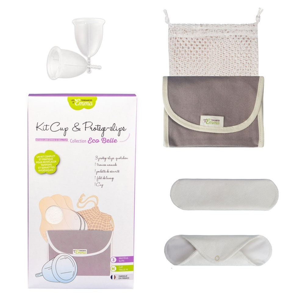 Les Tendances D'Emma Kit protege slips + copa menstrual