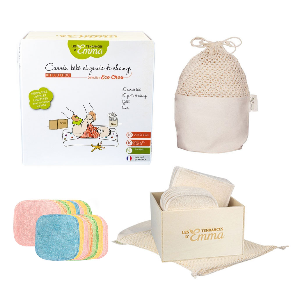 Les Tendances D'Emma Eco Chou Kit Colores Bambú Madera