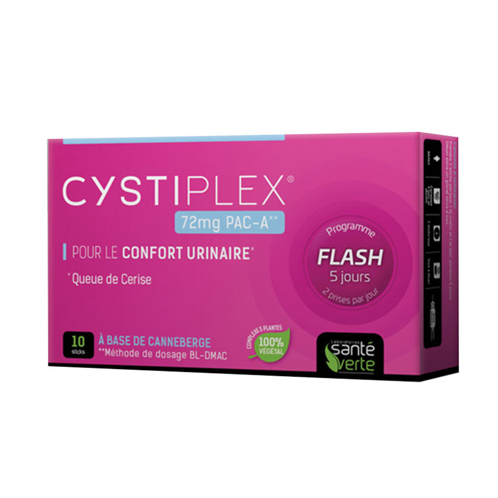 Sante Verte Cystiplex confort urinario 10 sticks