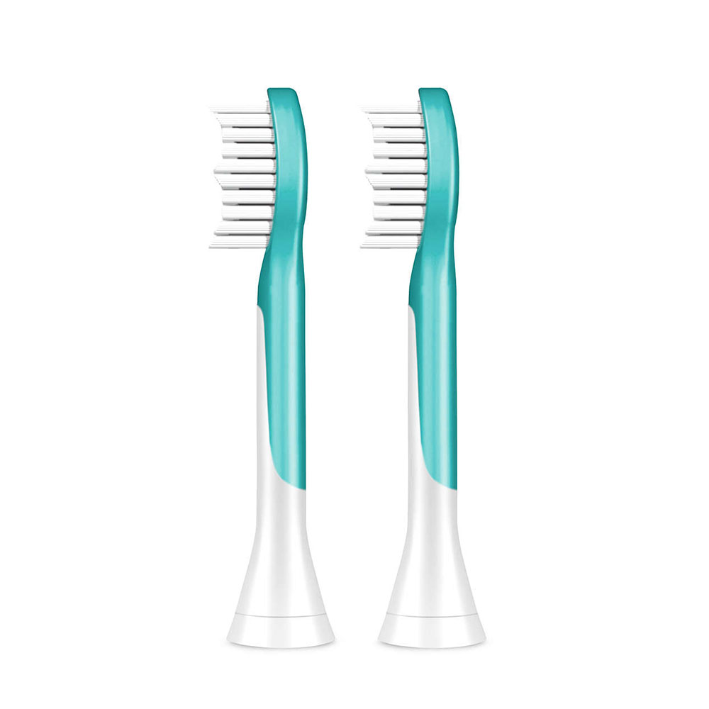 Philips Sonicare Cabezales de cepillo de dientes compactos para niños a partir de 7 años Hx6042/90 x2