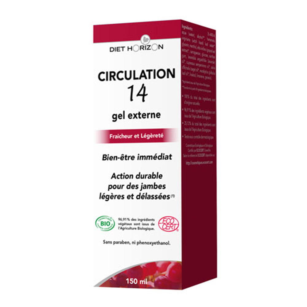 Diet Horizon Circulación 14 Gel externo 150 ml