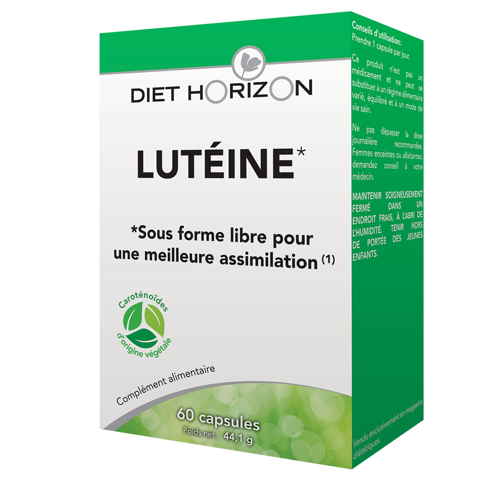 Diet Horizon Luteína 60 Cápsulas