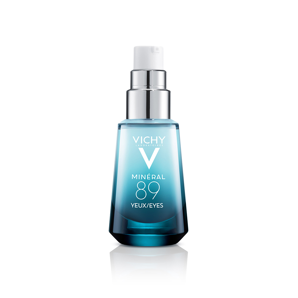 Vichy Mineral 89 Contorno de ojos fortificante y reparador con ácido hialurónico 15 ml