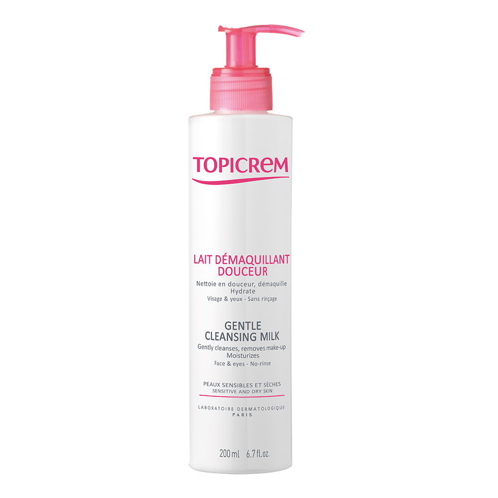 Topicrem Douceur Leche Desmaquillante Suave Pieles Sensibles Peaux Sensibles 200ml