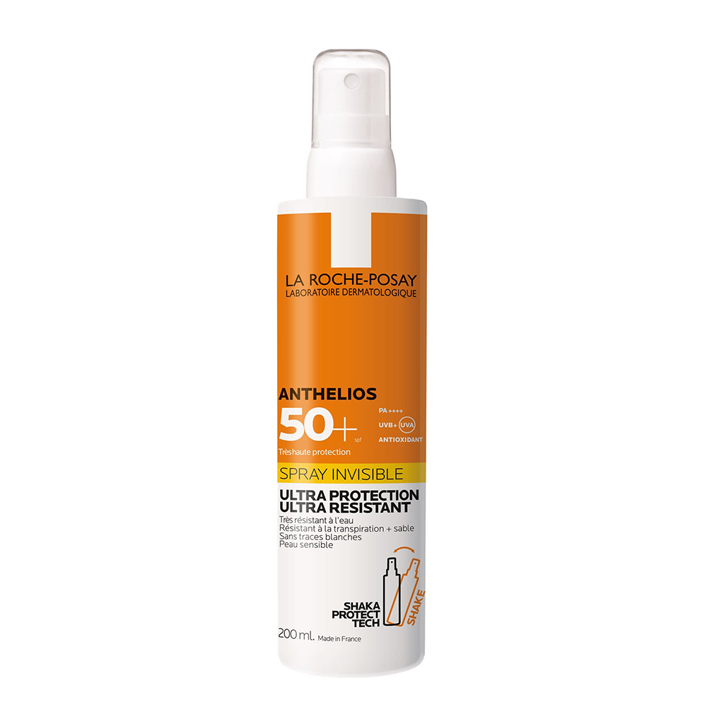 La Roche-Posay Anthelios Crema solar corporal en spray protección solar muy alta SPF50+ con perfume 200 ml