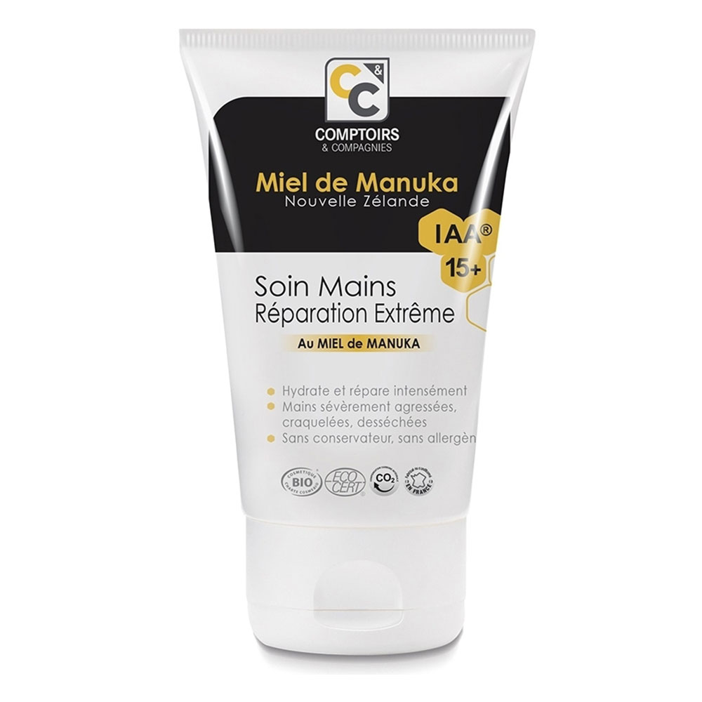 Comptoirs Et Compagnies Iaa15+ Cuidado de Manos Reparador con Miel de Manuka BIO 50 ml