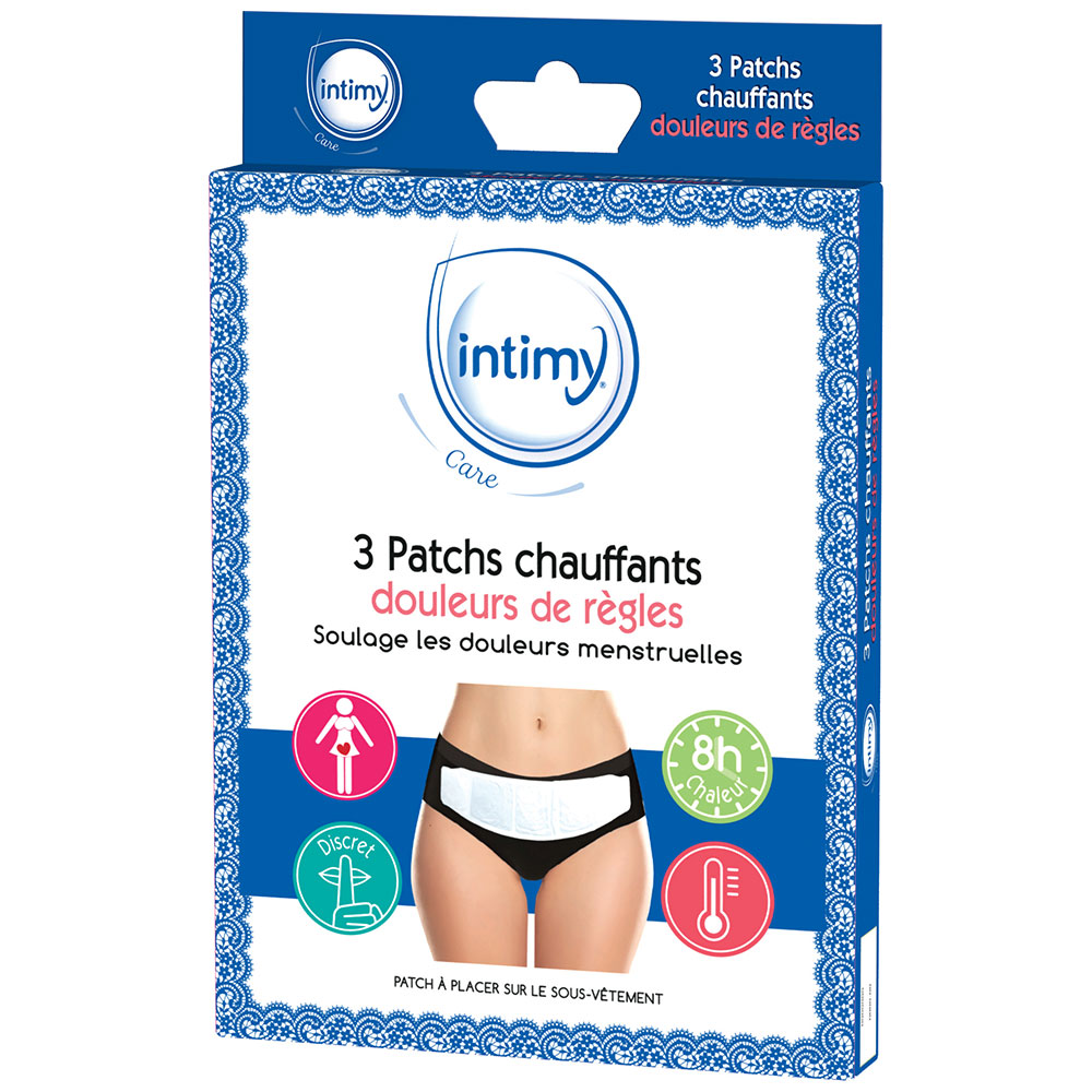 Intimy Parches Calentadores del Dolor Juvasante Regles Care