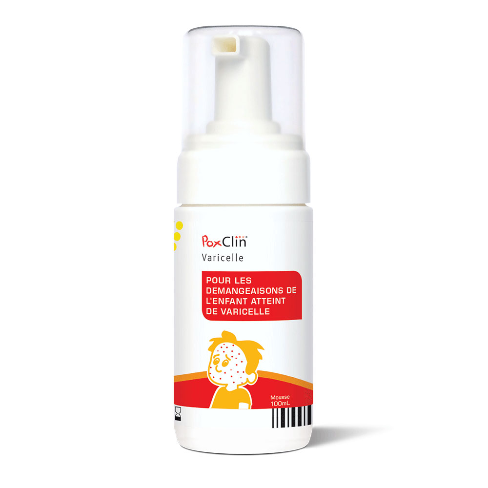 Poxclin Espuma calmante varicela en envase con bomba 100 ml