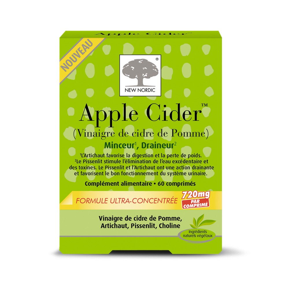 New Nordic Apple Cider 60 Comprimidos Vitalco 60 Comprimes