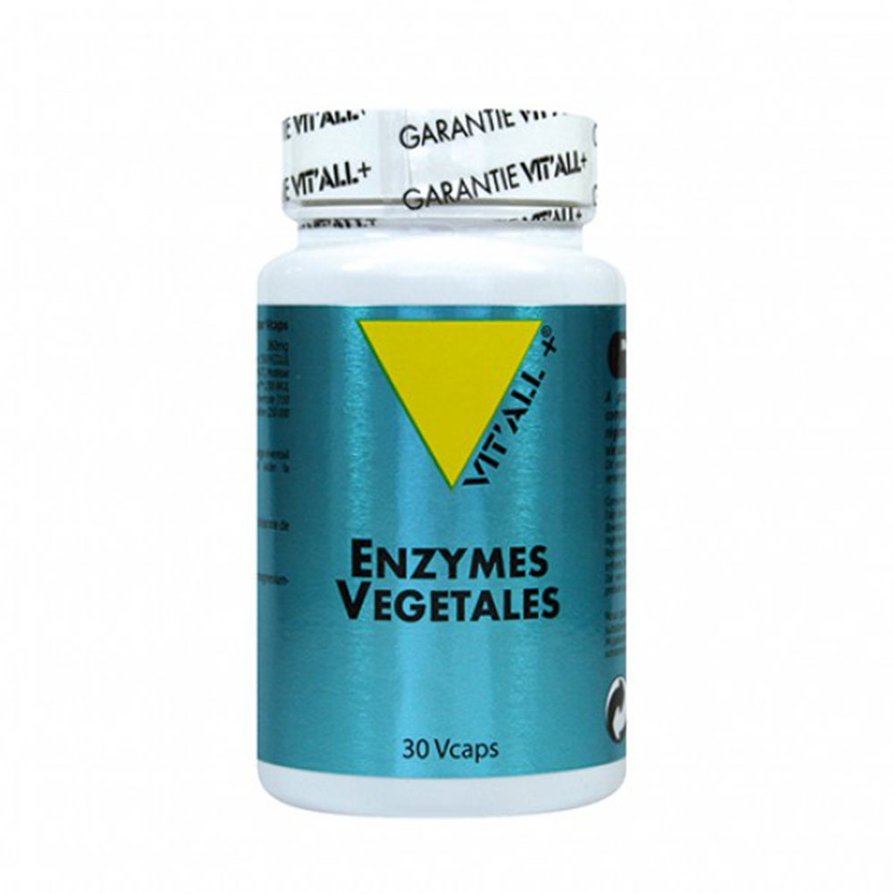 Vit'All+ Enzimas vegetales 30 cápsulas
