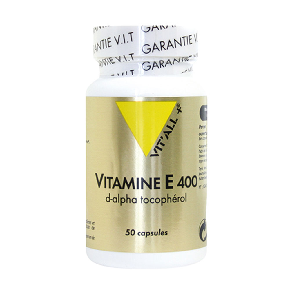 Vit'All+ Vitamina E400 50 cápsulas