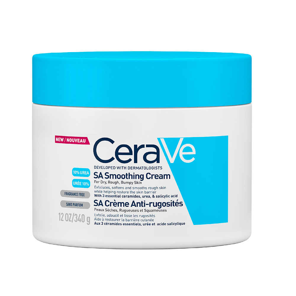 Cerave Body SA Crema antiarrugas 10% urea y ácido salicílico piel seca 340 g