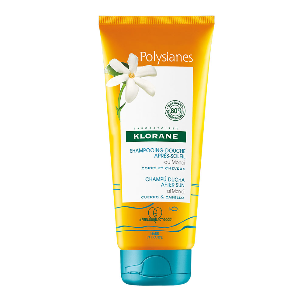 Klorane Polysianes Champú ducha aftersun 200ml