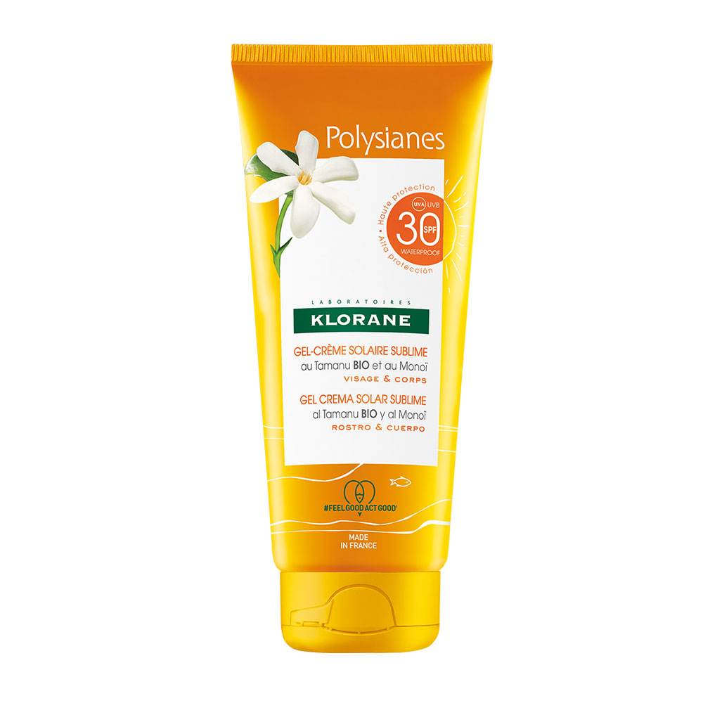 Klorane Polysianes Gel crema solar sublime SPF30 200ml