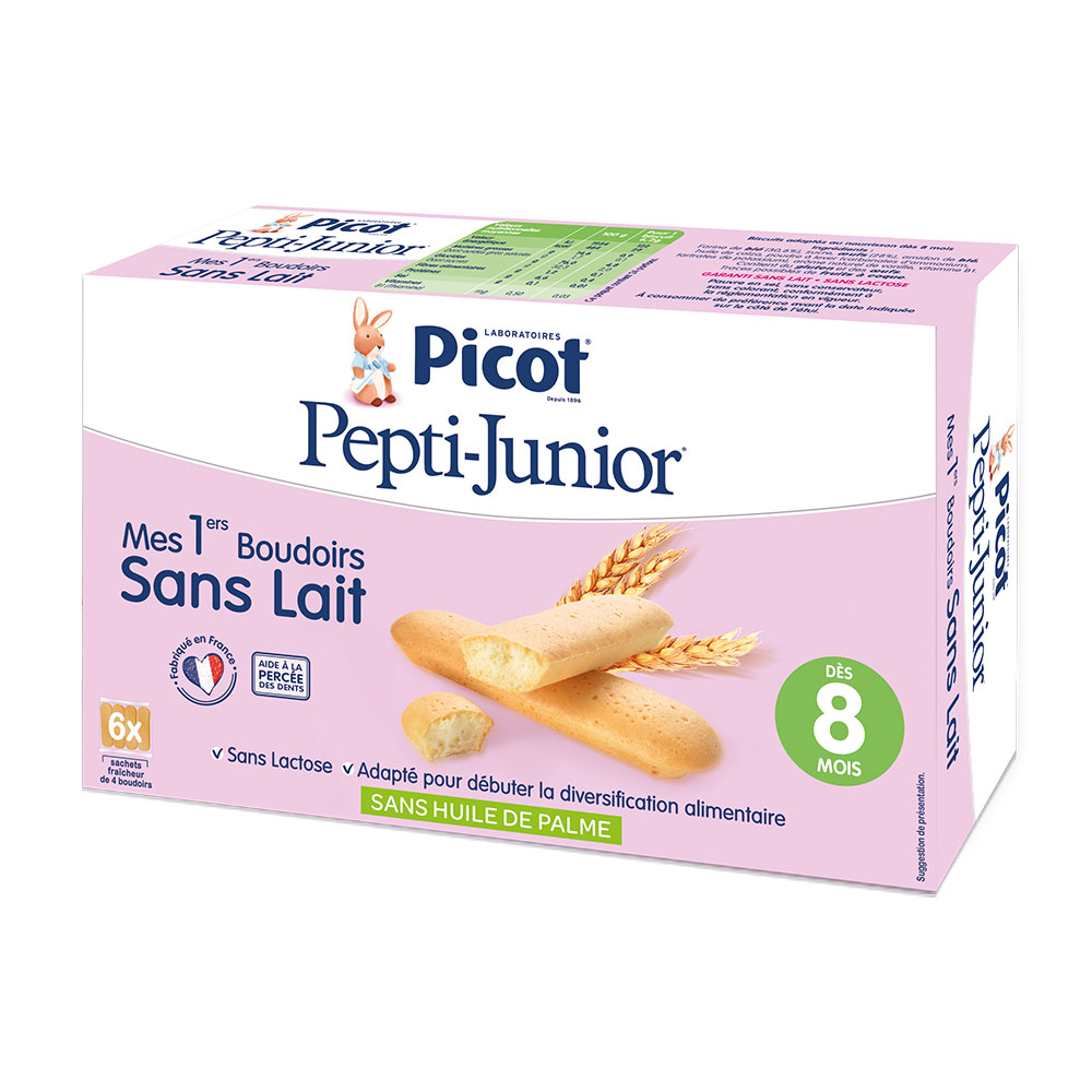 Picot Mis Primeras Galletas Sin Leche A Partir De 8 Meses 24 Unidades