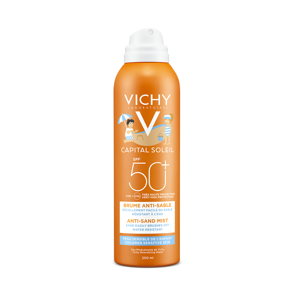 Vichy Ideal Soleil Bruma Solar Antiarena Spf50+ Para Ninos 200ml