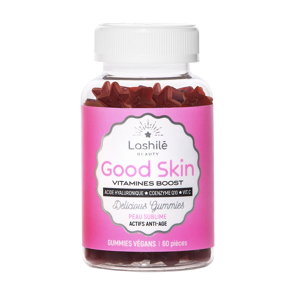 Lashilé Beauty Vitamines Boost Buena piel 60 piezas