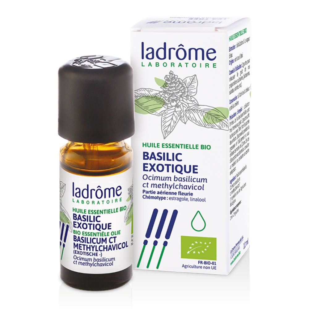 Ladrôme Aceite esencial de albahaca exótica bio 10 ml
