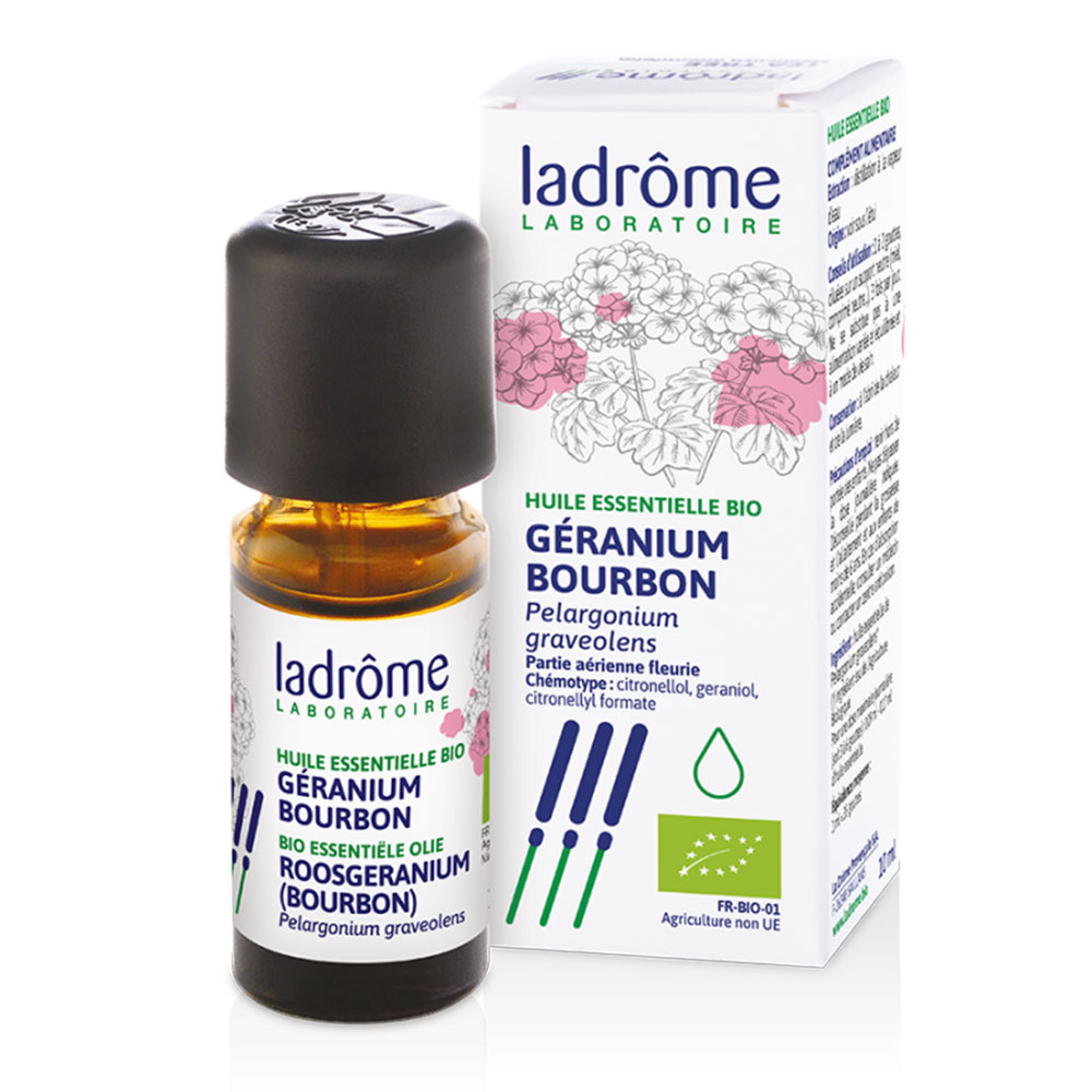 Ladrôme Aceite esencial de geranio bio 10 ml
