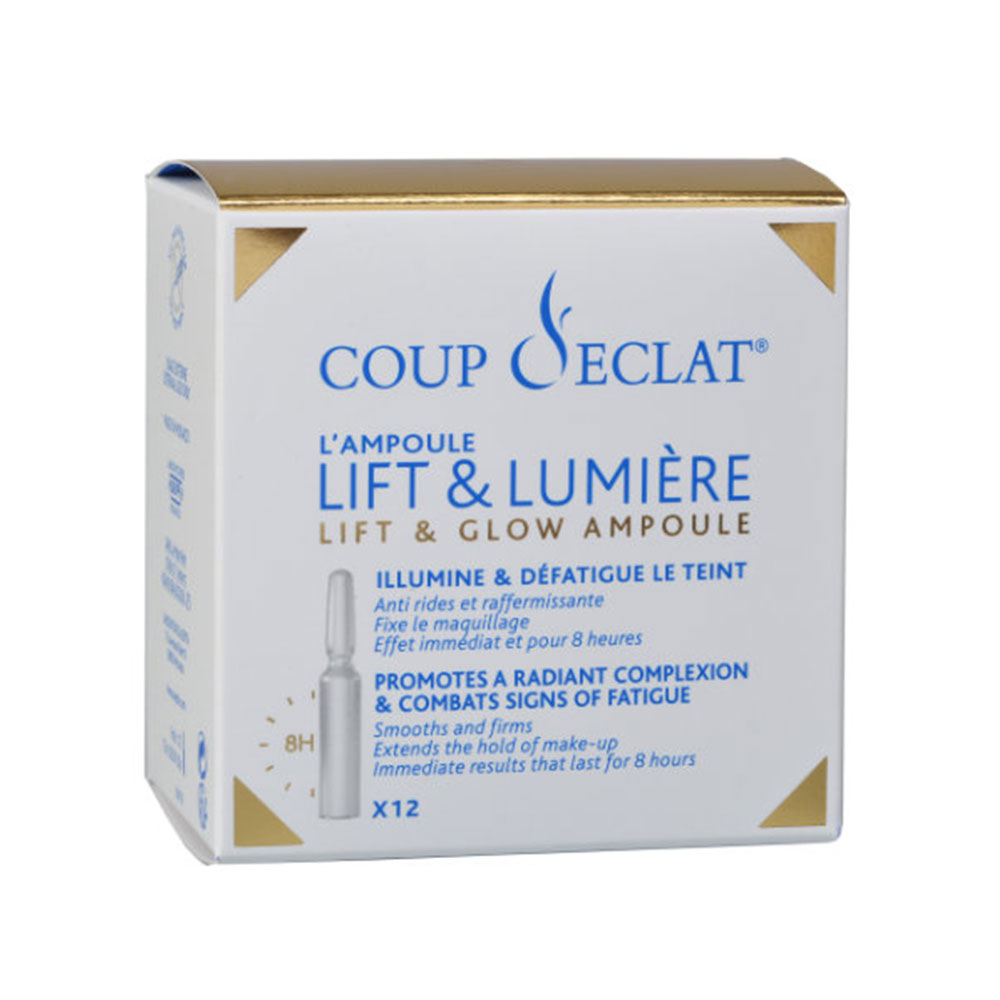 Coup D'Eclat Ampollas Lift & Lumière piel sensible 12 x 1 ml ampollas